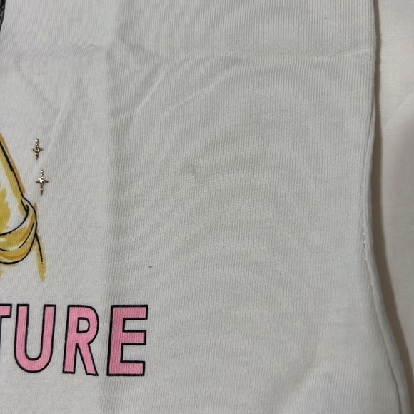 DISNEY Belle Beauty and the Beast Short Sleeve Shirt size 7 - Picture 3 of 5